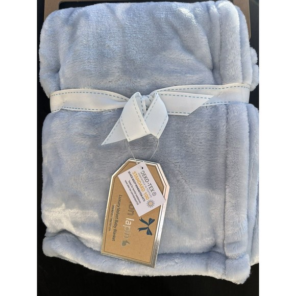 Mon Lapin Other Mon Lapin Baby Boy Blanket Luxury Velvet Shimmery
